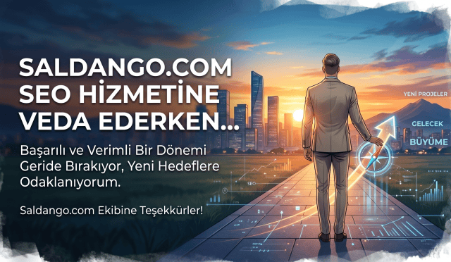 SEO Hizmeti Vermeyi Bıraktım