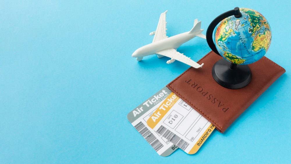 high angle passport tickets arrangement scaled high angle passport tickets arrangement