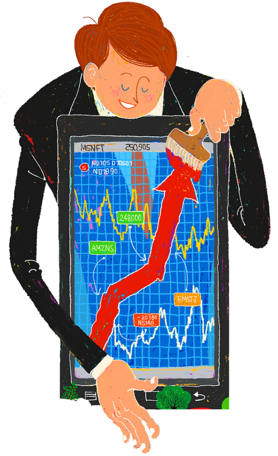 favpng stock market pixta inc stock trader illustration