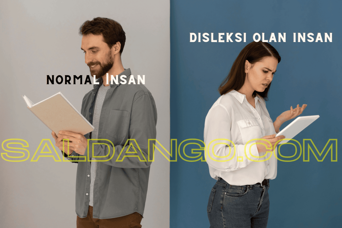 Normal İnsan İle Disleksi Olan İnsan Arasındaki Fark