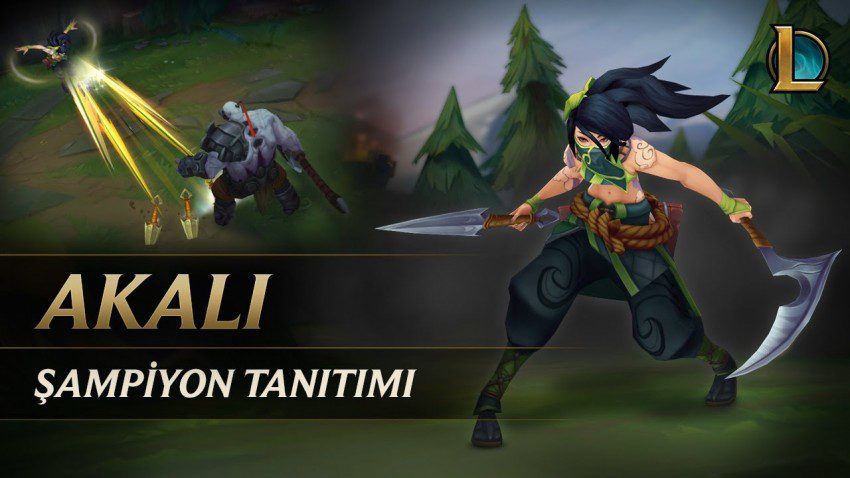 League Of Legends Şampiyonlarından Akali Nedir