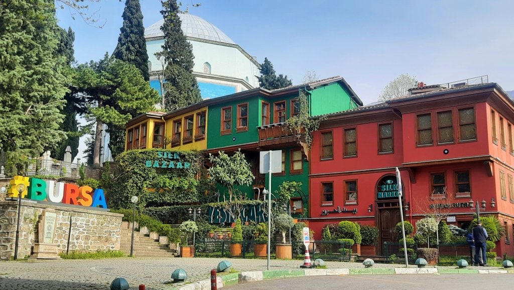 Bursa Yeşil Cami dış Mekan