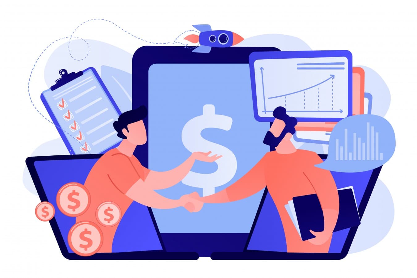 20943645 scaled demand planning concept vector illustration.