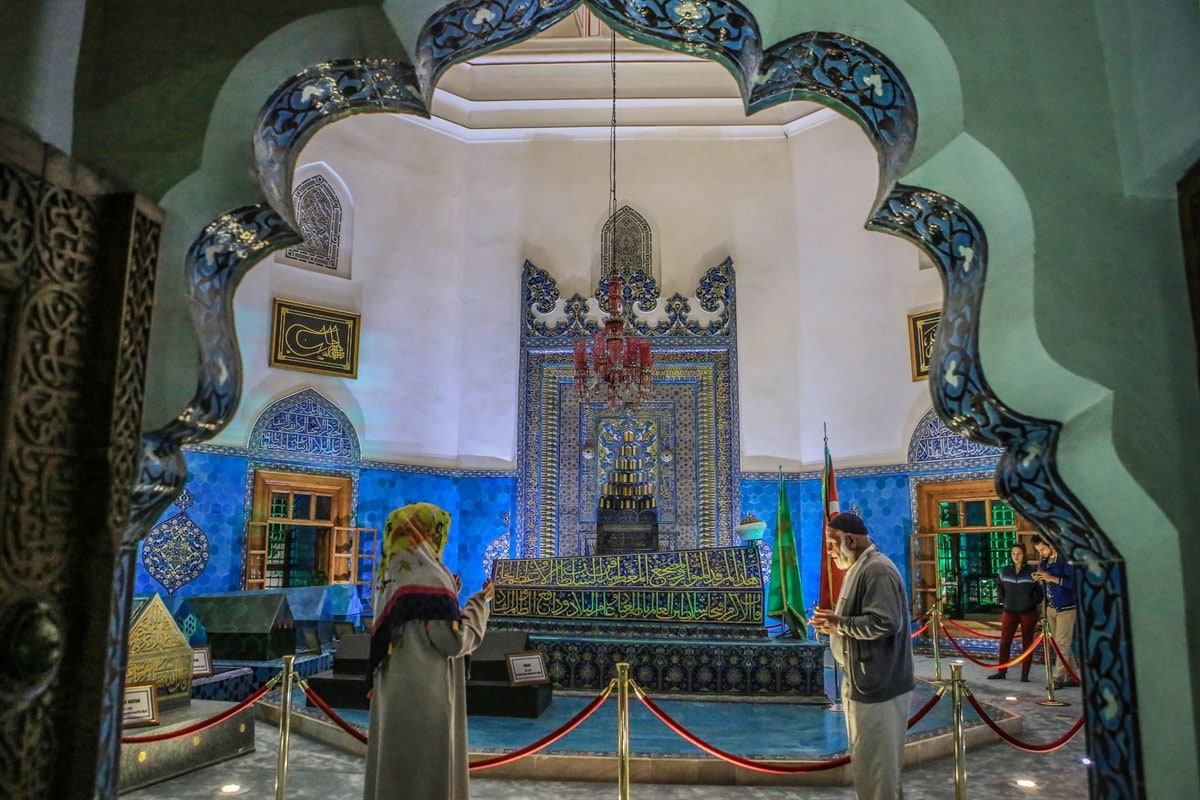 Bursa Yeşil türbe İç Mekan