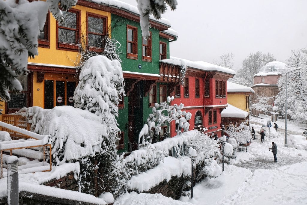 Bursa Yeşil Cami dış Mekan