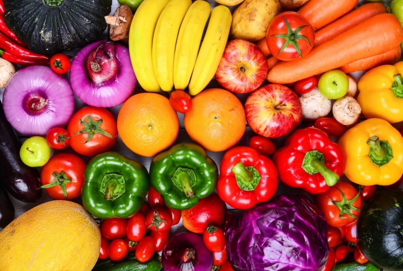 fruits vegetables scaled A Vitamini Nelerde Var?