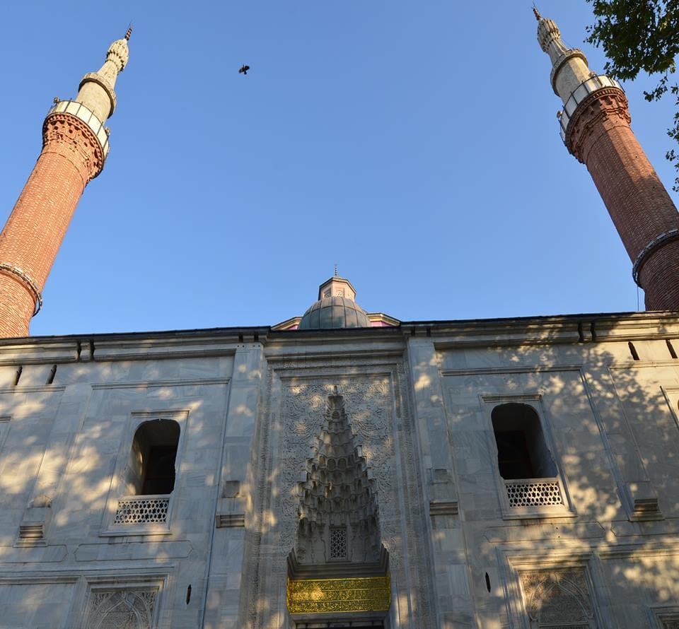 Bursa Yeşil Cami dış Mekan
