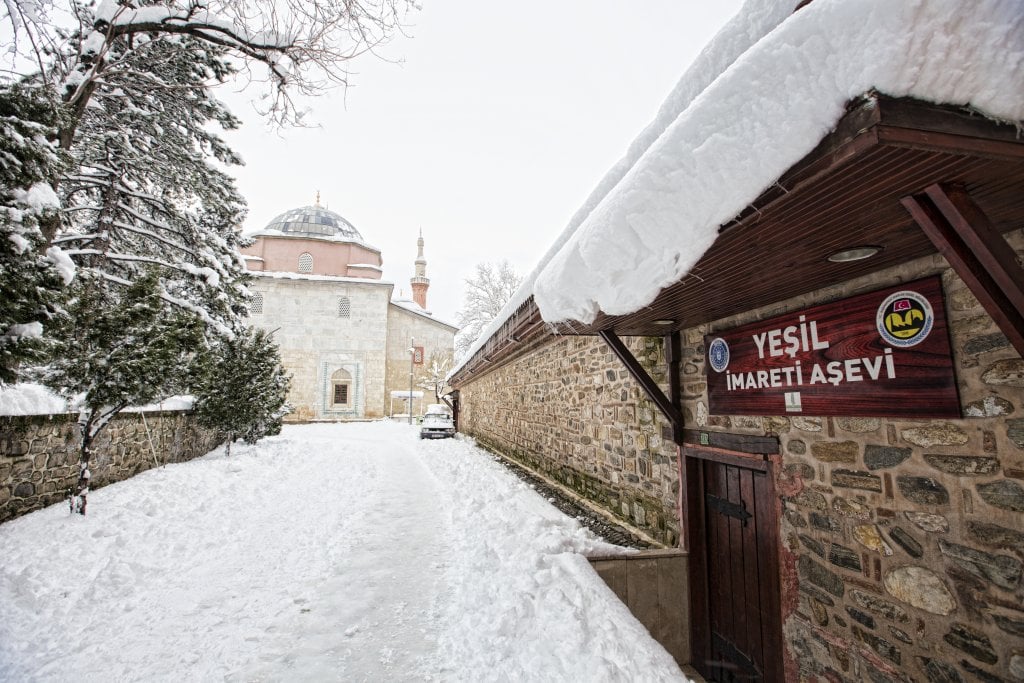 Bursa Yeşil Cami dış Mekan
