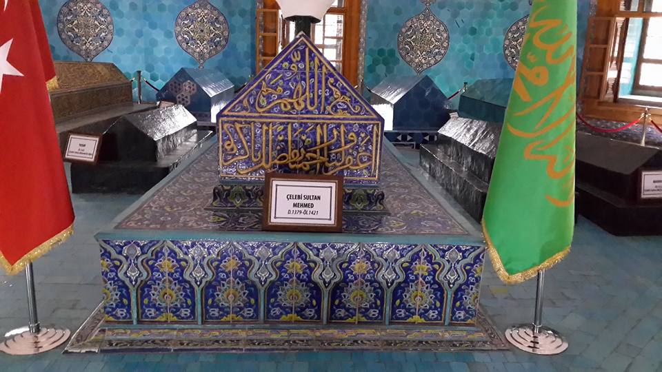 Bursa Yeşil türbe iç Mekan