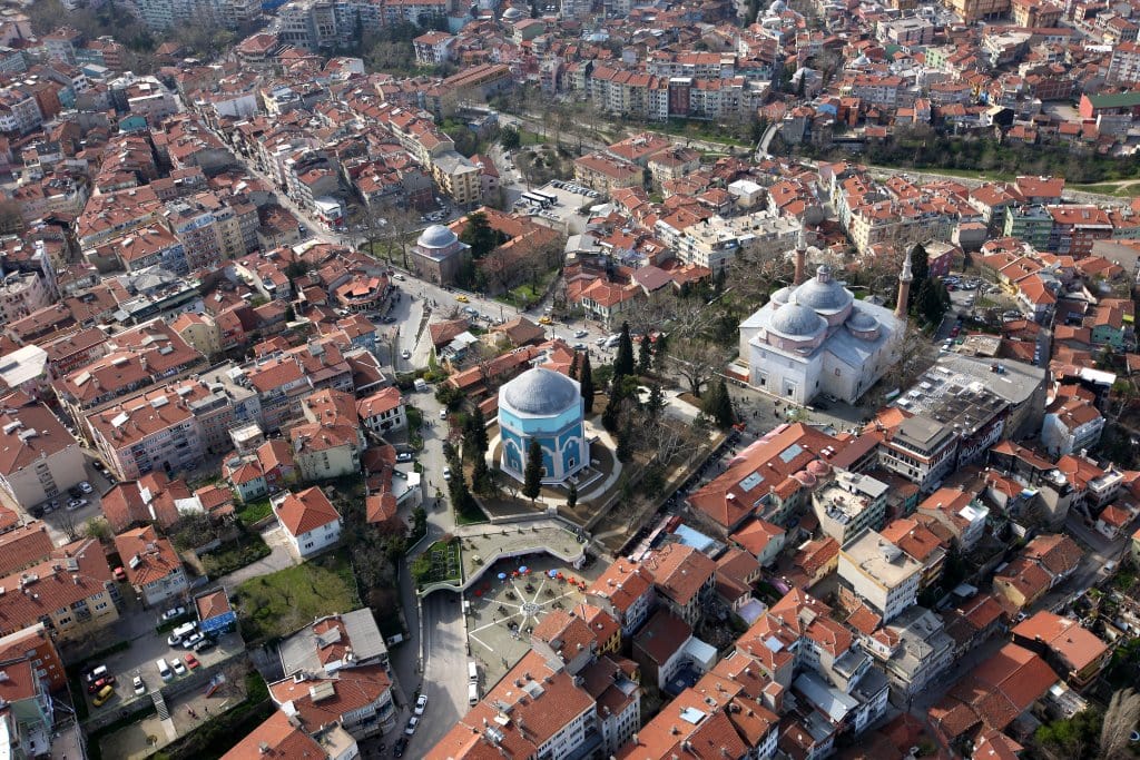 Bursa Yeşil Cami dış Mekan