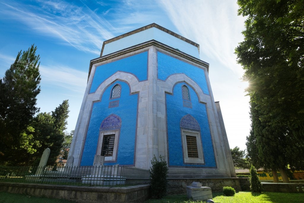 Bursa Yeşil türbe dış Mekan