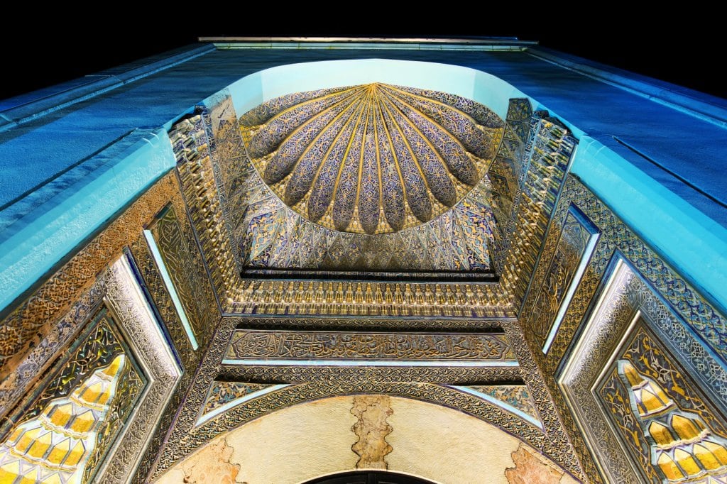 Bursa Yeşil Türbe iç Mekan