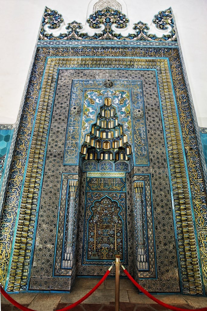 Bursa Yeşil Cami İç Mekan