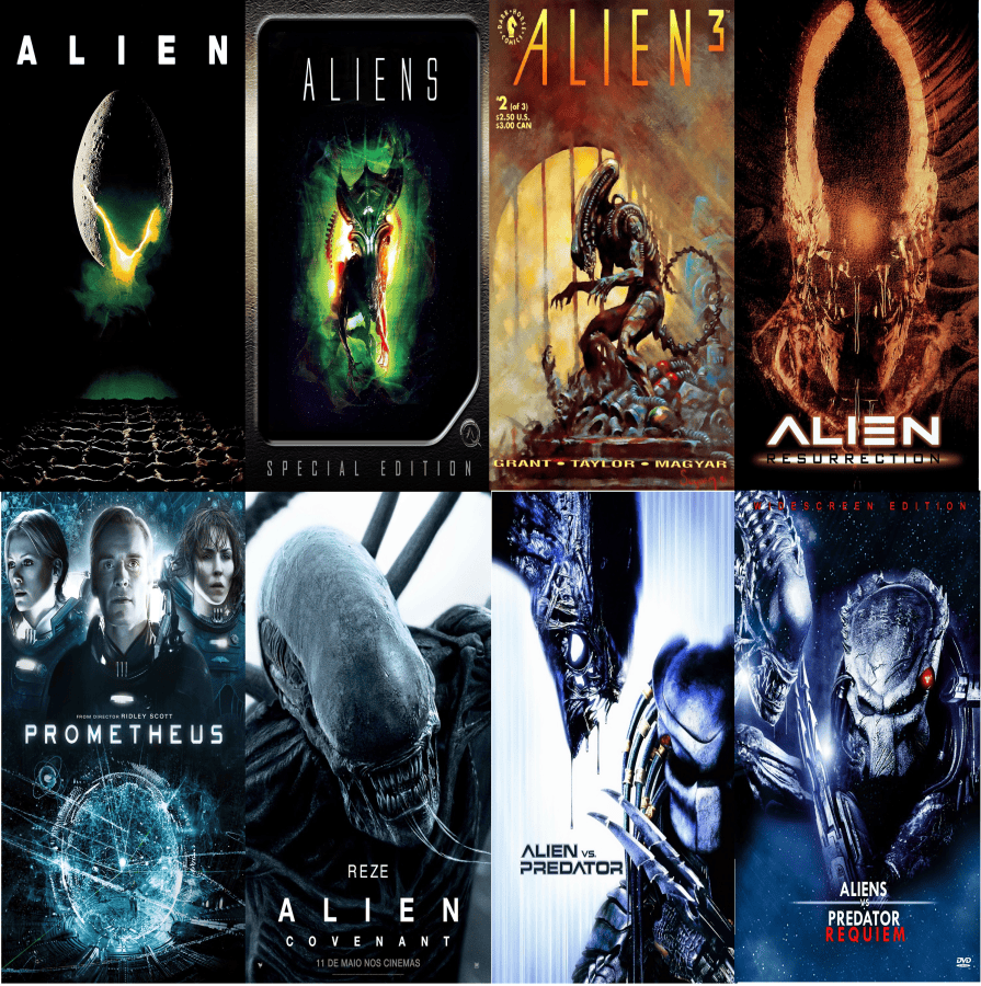 Alien serisi kolajı