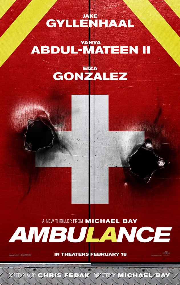 Ambulance (2022) Film Afişi 3