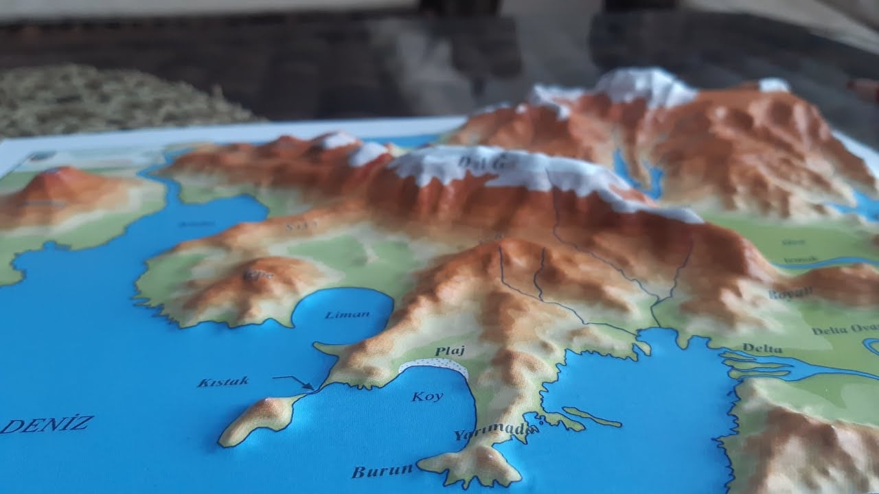 Haritalar Yontem bilgileri haritalara aktarmada kullanılan yöntem