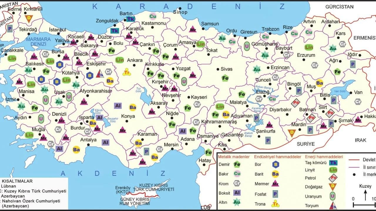 haritayi olusturan unsurlar 2 Haritayı oluşturan unsurlar görsel 2