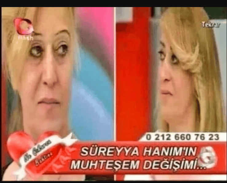Süreyya hanımın muhteşem değişimi